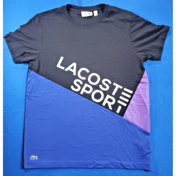 Lacoste Other - Lacoste Sport Black T-Shirt Men's Size Large New Nwot